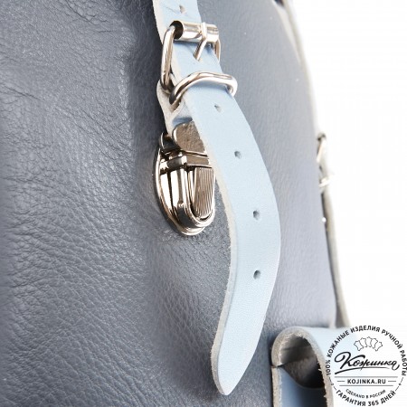 Кожаный рюкзак "Vogue New" (джинс)